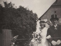b26 - Hochzeit Herta und August Muhs 1934